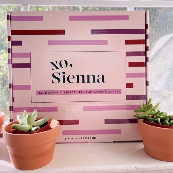 XO Sienna Letter Felt Message Inspiration Board - Picture 2 of 4